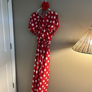 Red Polka Dot Dress